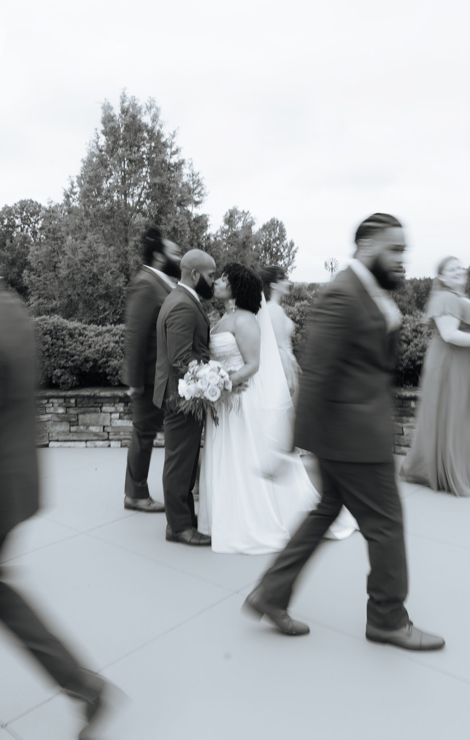 Brigette & Chris wedding photography, Charlotte NC